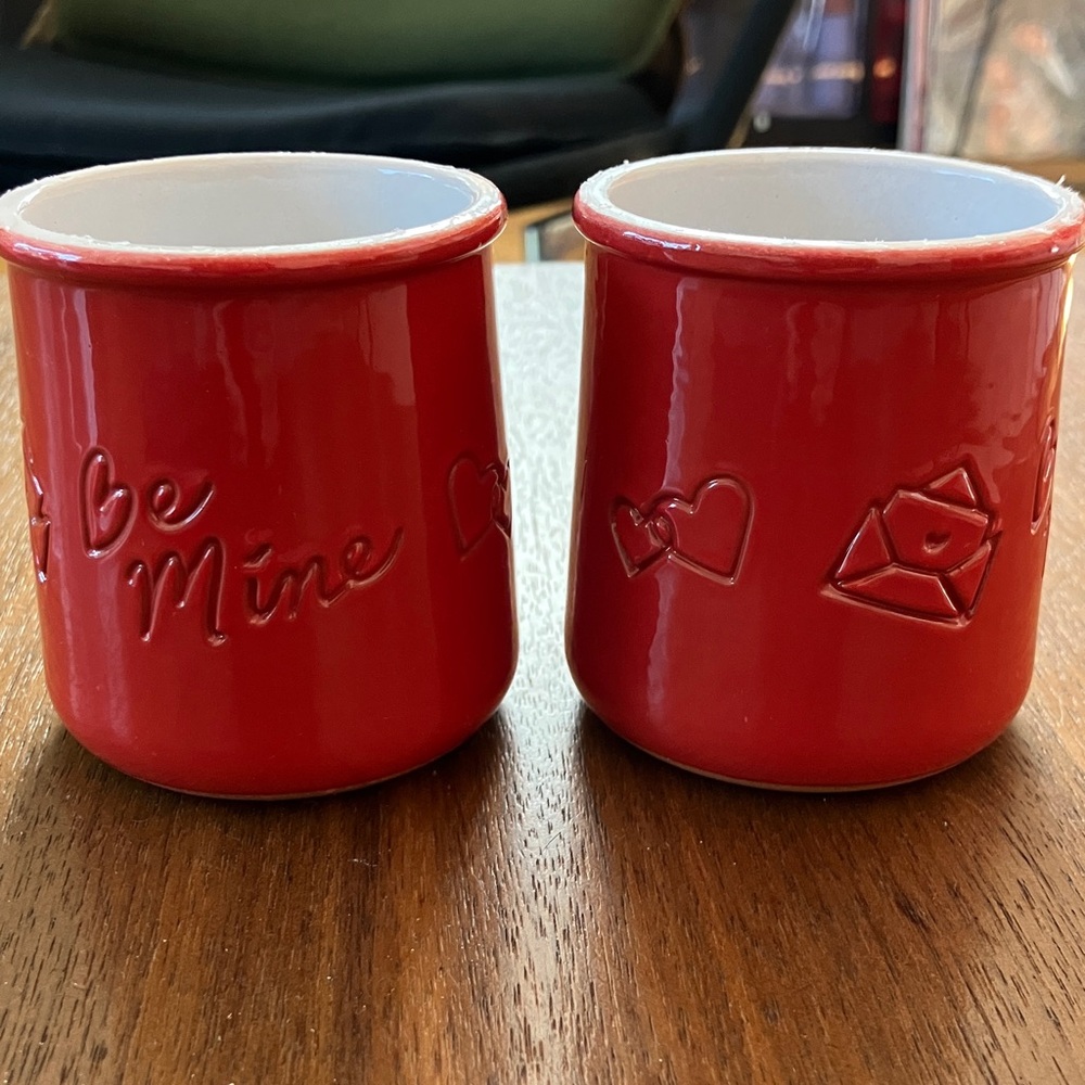 La Fermiere two limited edition yogurt pots - Valentine’s Day Collection